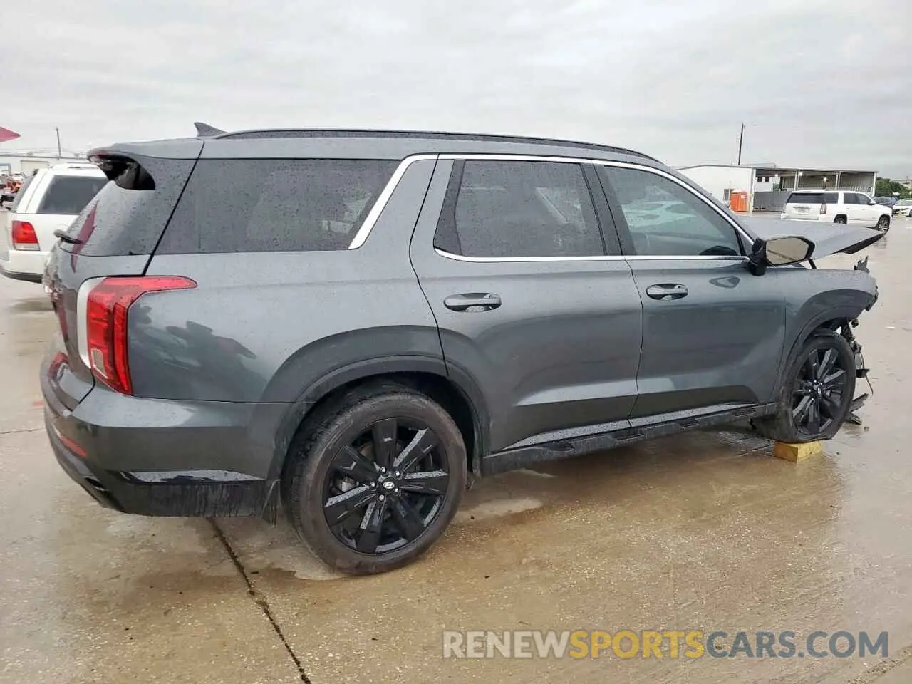 3 Photograph of a damaged car KM8R34GE3PU552887 HYUNDAI PALISADE X 2023