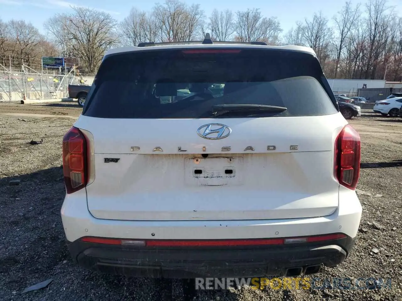 6 Photograph of a damaged car KM8R34GE5PU533046 HYUNDAI PALISADE X 2023