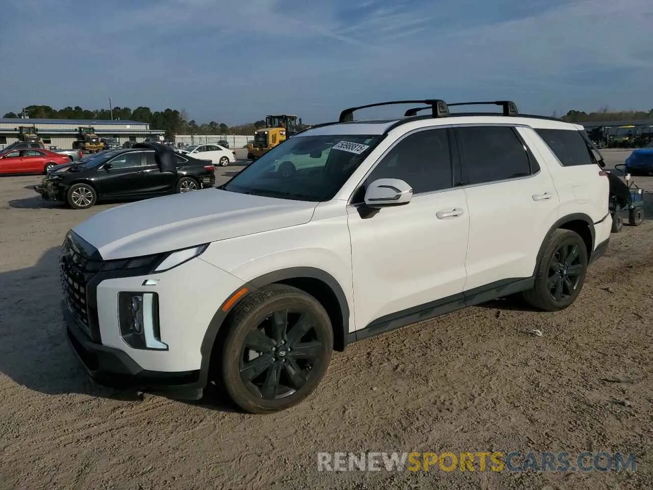 1 Photograph of a damaged car KM8R34GE6PU544959 HYUNDAI PALISADE X 2023