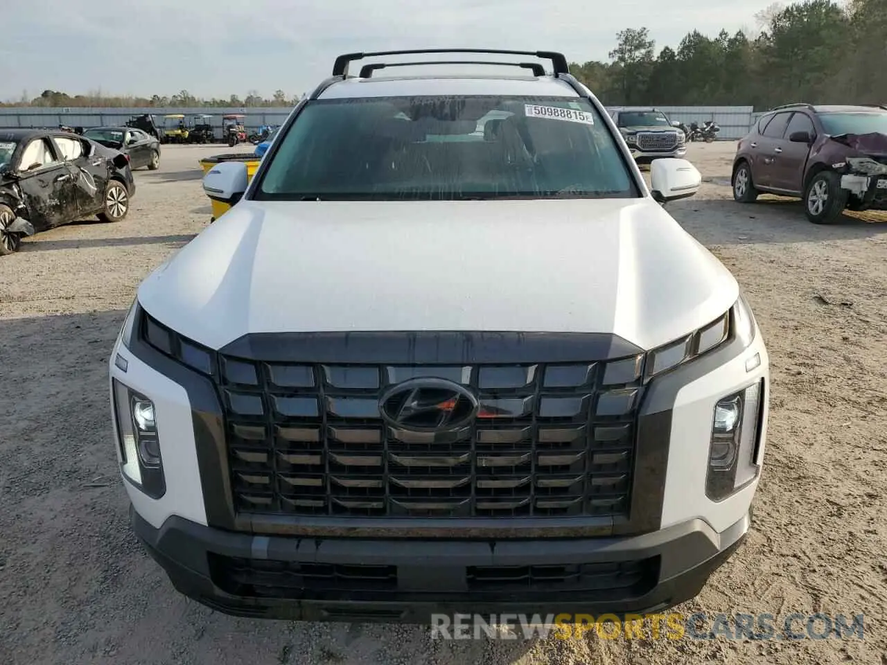 5 Photograph of a damaged car KM8R34GE6PU544959 HYUNDAI PALISADE X 2023