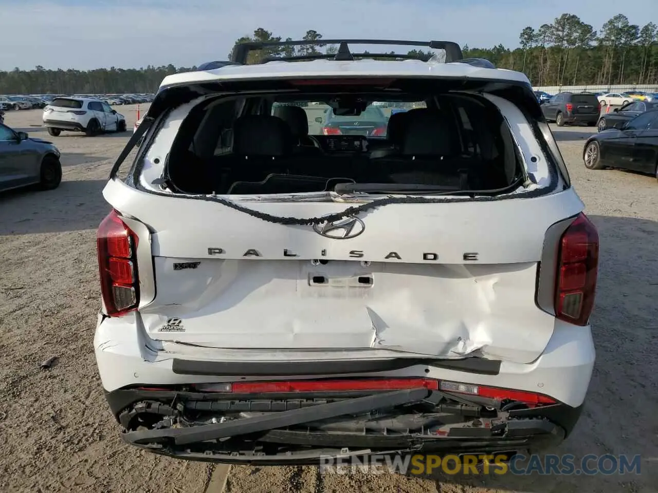 6 Photograph of a damaged car KM8R34GE6PU544959 HYUNDAI PALISADE X 2023