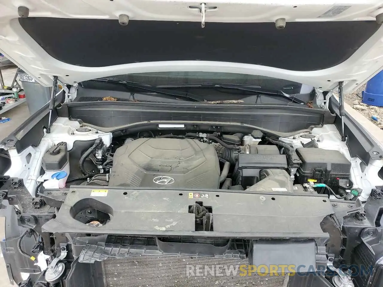 11 Photograph of a damaged car KM8R34GE6PU589724 HYUNDAI PALISADE X 2023