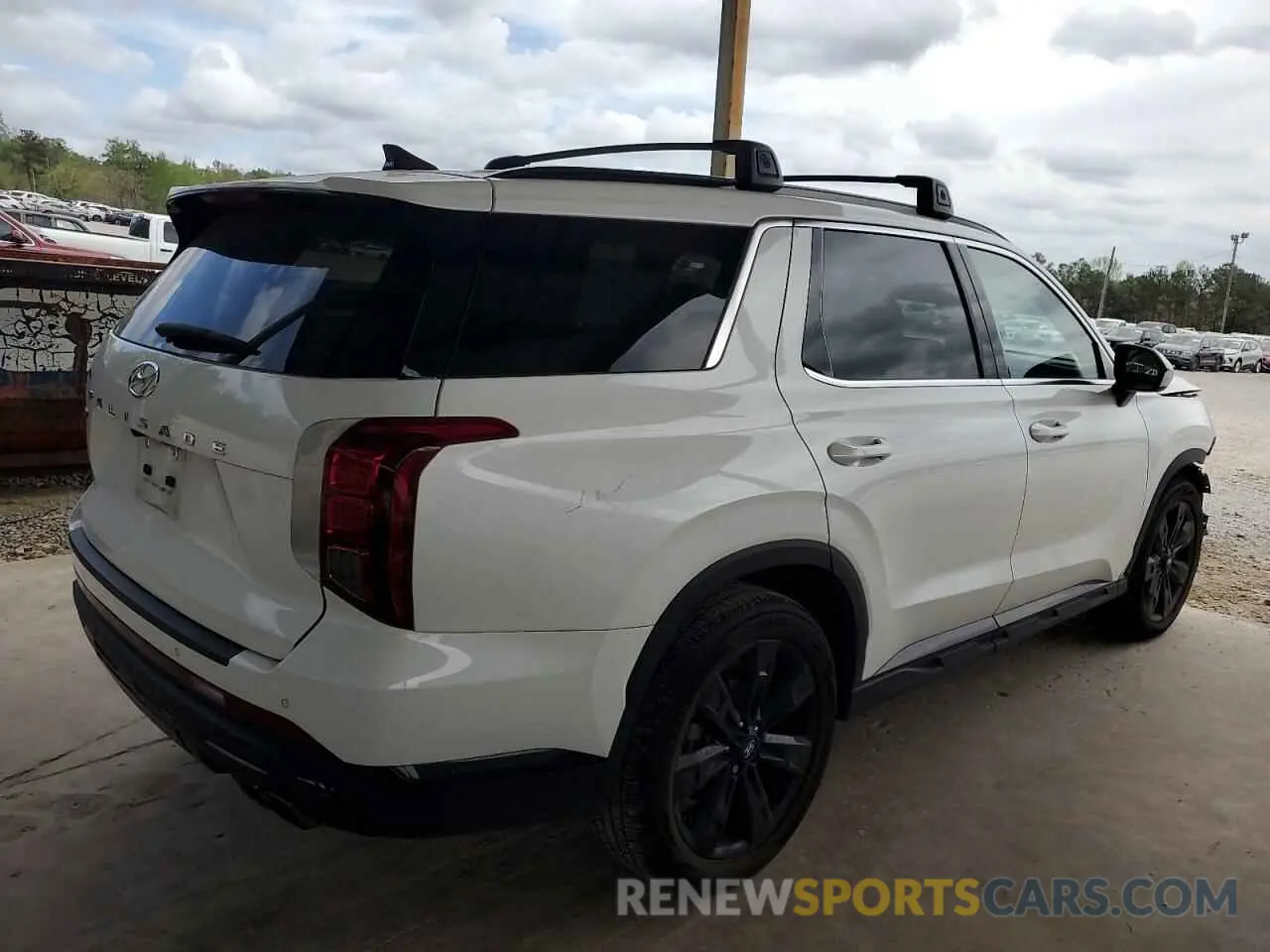 3 Photograph of a damaged car KM8R34GE6PU589724 HYUNDAI PALISADE X 2023