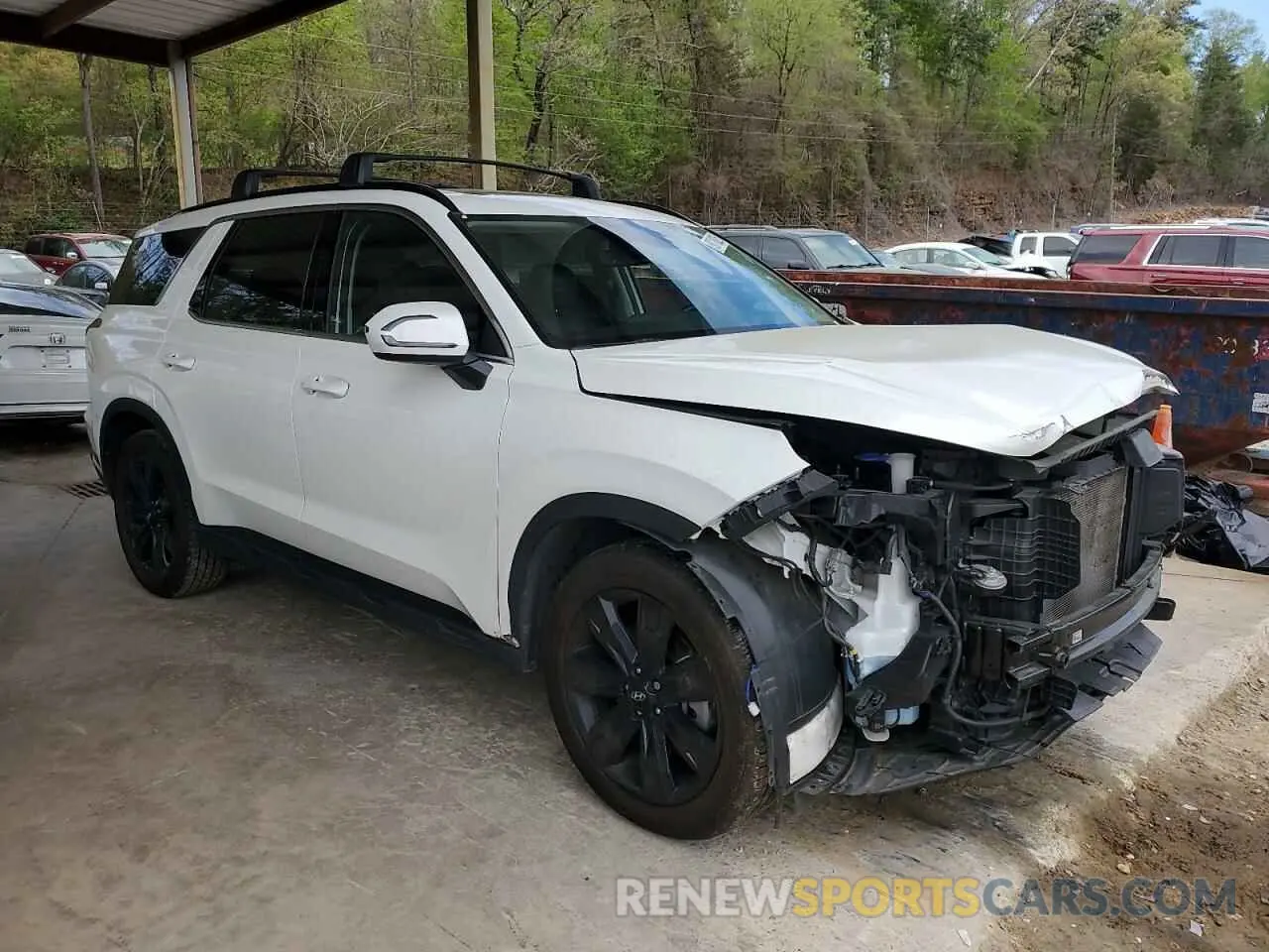 4 Photograph of a damaged car KM8R34GE6PU589724 HYUNDAI PALISADE X 2023
