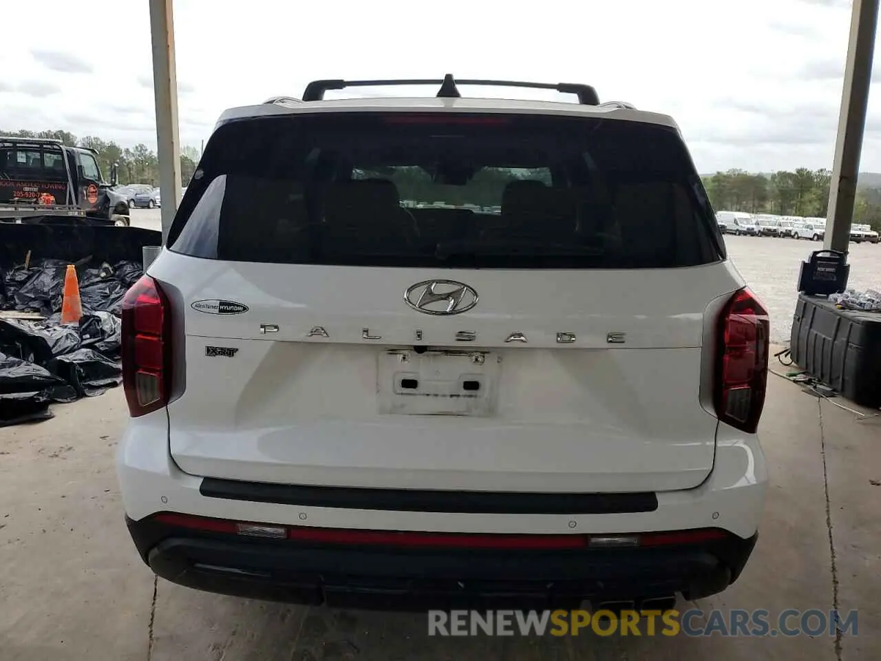 6 Photograph of a damaged car KM8R34GE6PU589724 HYUNDAI PALISADE X 2023