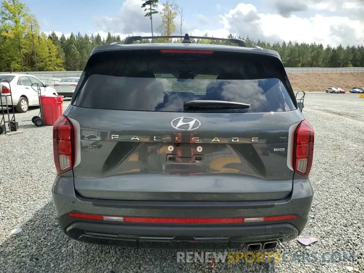 6 Photograph of a damaged car KM8R3DGE1PU611919 HYUNDAI PALISADE X 2023