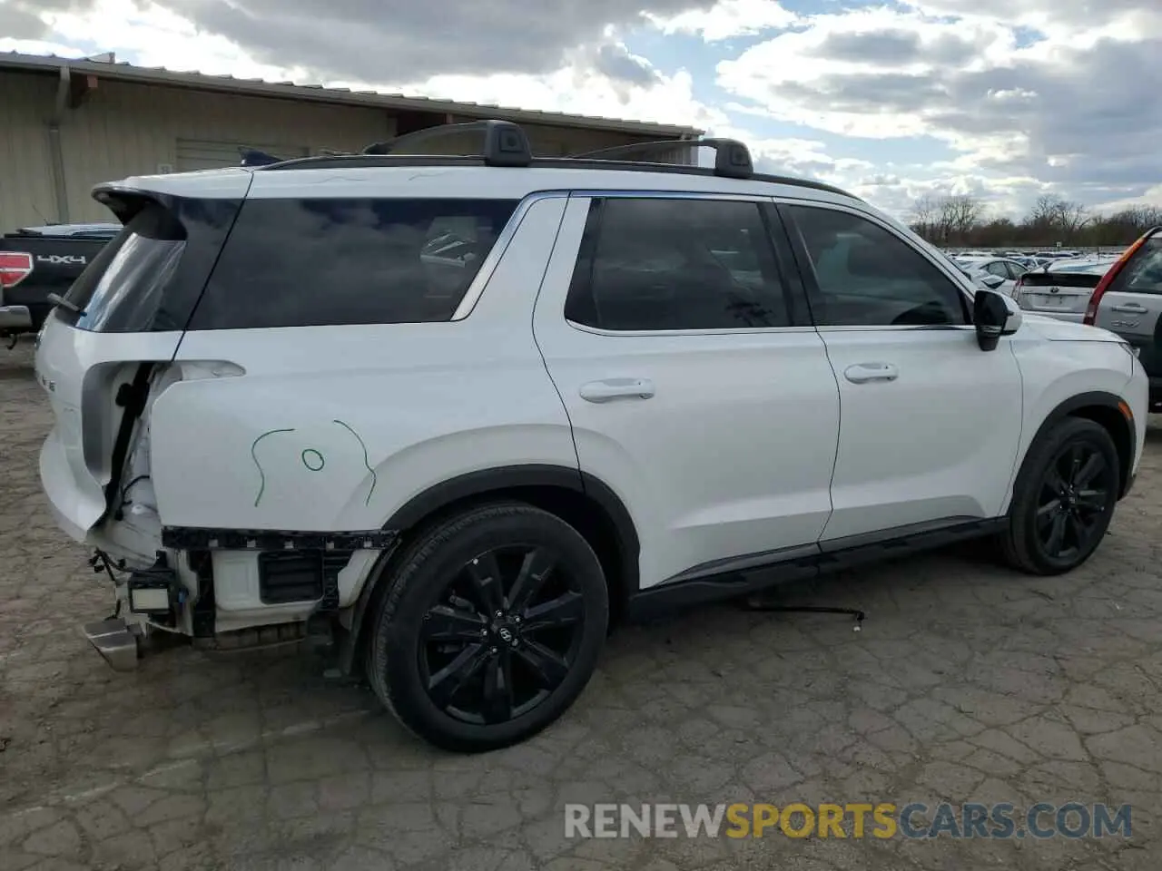 3 Photograph of a damaged car KM8R3DGE2PU550743 HYUNDAI PALISADE X 2023