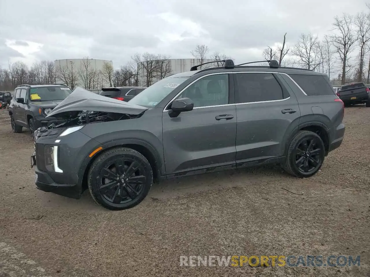1 Photograph of a damaged car KM8R3DGE6PU591926 HYUNDAI PALISADE X 2023