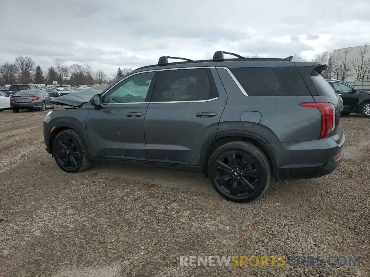 2 Photograph of a damaged car KM8R3DGE6PU591926 HYUNDAI PALISADE X 2023