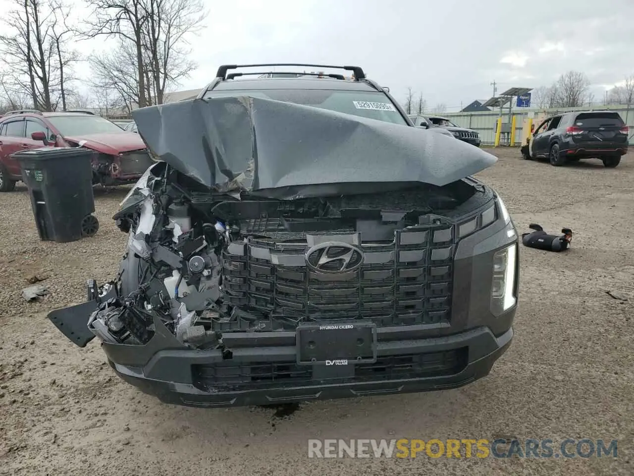 5 Photograph of a damaged car KM8R3DGE6PU591926 HYUNDAI PALISADE X 2023