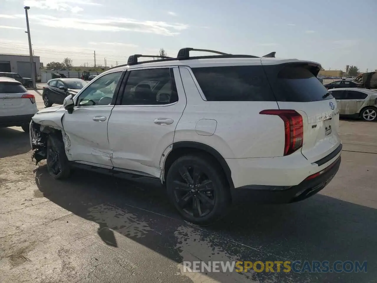 2 Photograph of a damaged car KM8R3DGE7PU594852 HYUNDAI PALISADE X 2023