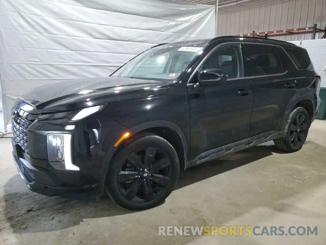 1 Photograph of a damaged car KM8R3DGE7PU595032 HYUNDAI PALISADE X 2023