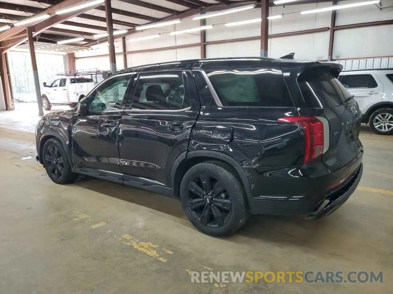 2 Photograph of a damaged car KM8R34GE3RU669484 HYUNDAI PALISADE X 2024