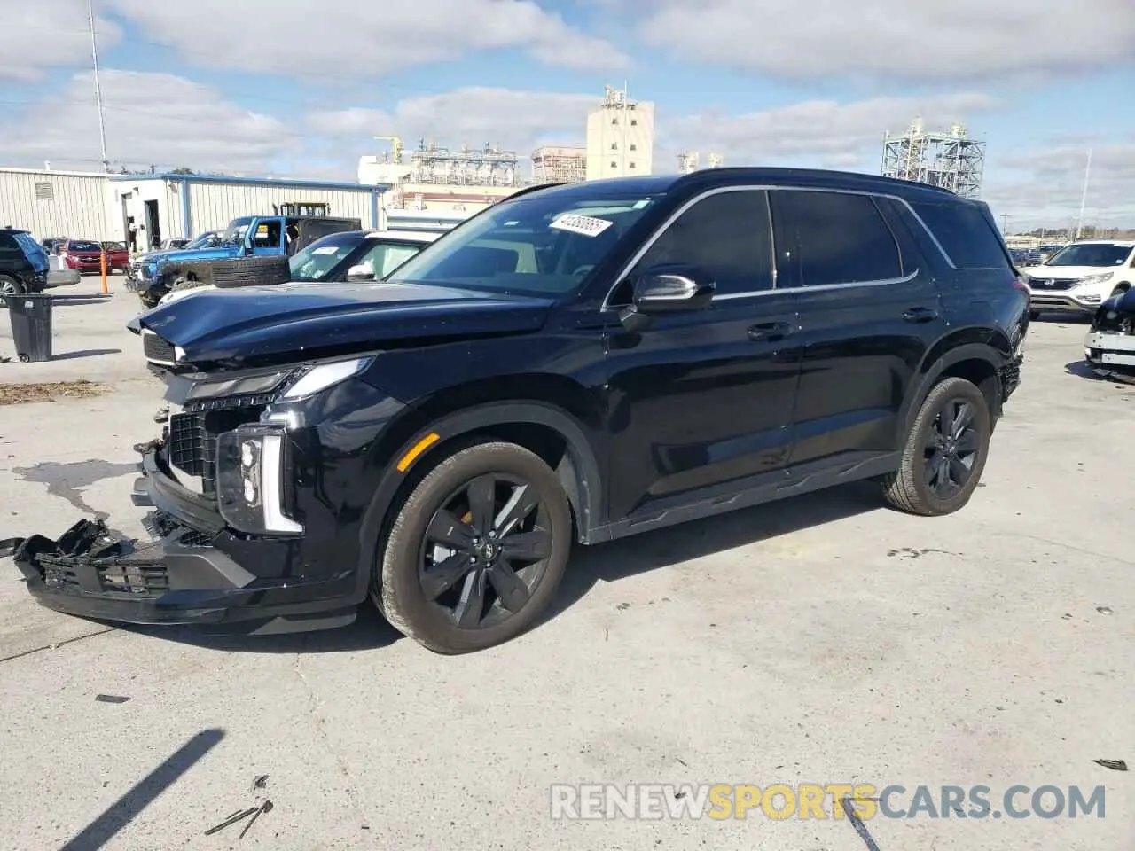 1 Photograph of a damaged car KM8R34GE3RU752056 HYUNDAI PALISADE X 2024