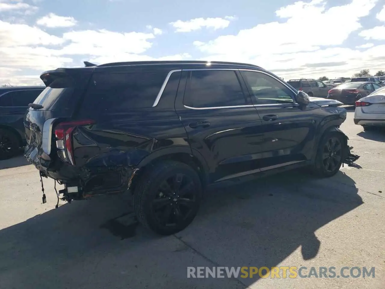 3 Photograph of a damaged car KM8R34GE3RU752056 HYUNDAI PALISADE X 2024
