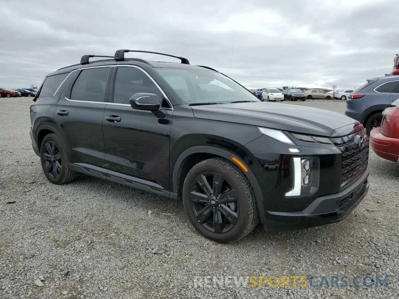 4 Photograph of a damaged car KM8R34GE5RU791604 HYUNDAI PALISADE X 2024