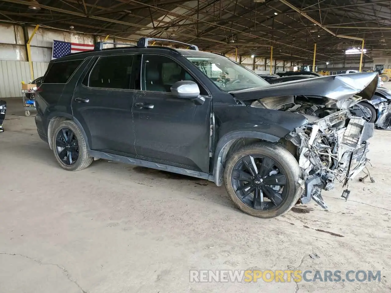 4 Photograph of a damaged car KM8R34GE9RU671840 HYUNDAI PALISADE X 2024
