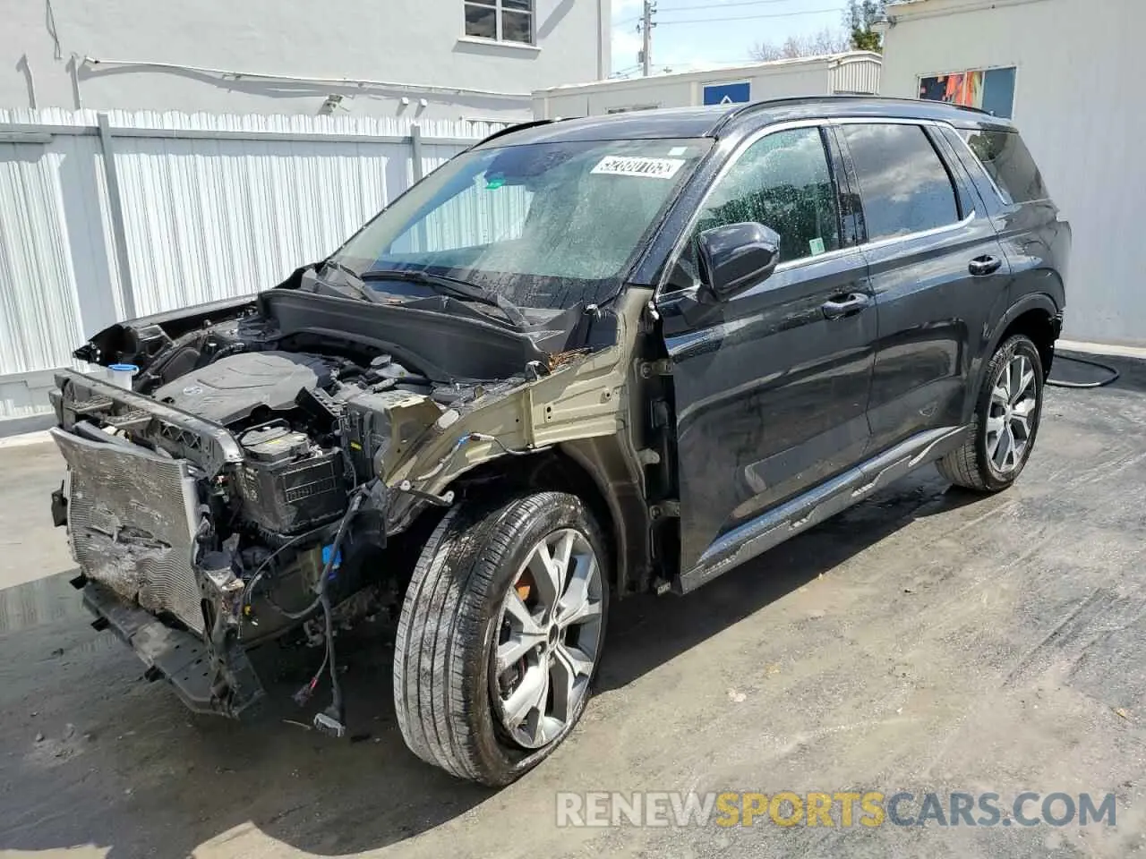1 Photograph of a damaged car KM8R34GE9RU696947 HYUNDAI PALISADE X 2024