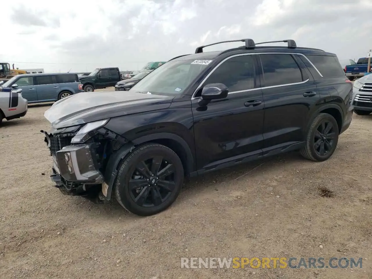 1 Photograph of a damaged car KM8R34GEXRU699064 HYUNDAI PALISADE X 2024