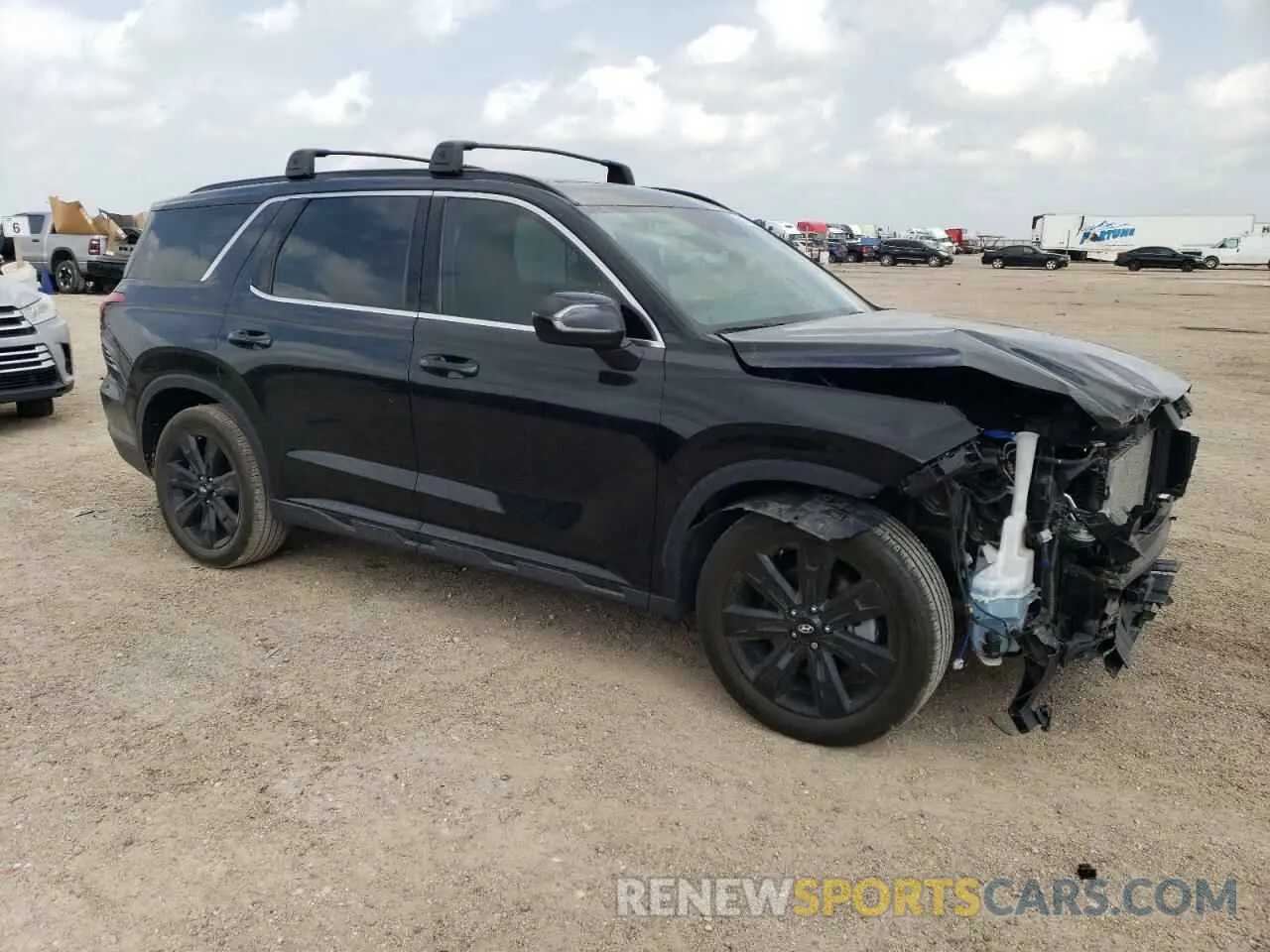 4 Photograph of a damaged car KM8R34GEXRU699064 HYUNDAI PALISADE X 2024