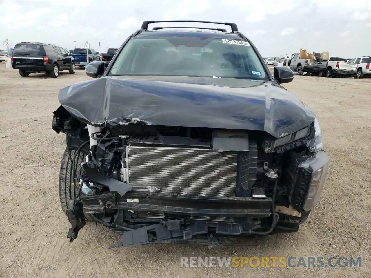 5 Photograph of a damaged car KM8R34GEXRU699064 HYUNDAI PALISADE X 2024