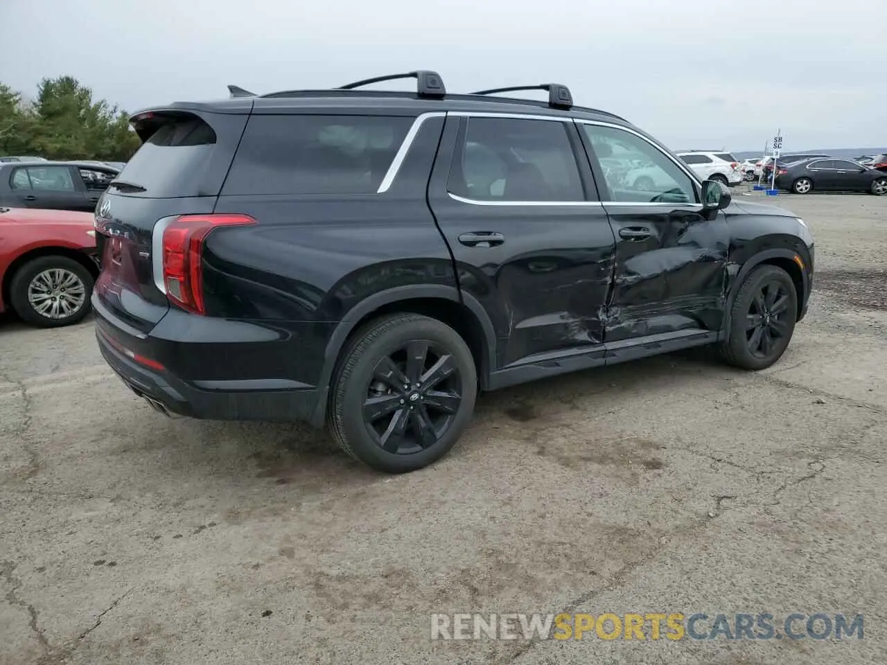 3 Photograph of a damaged car KM8R3DGE3RU797255 HYUNDAI PALISADE X 2024