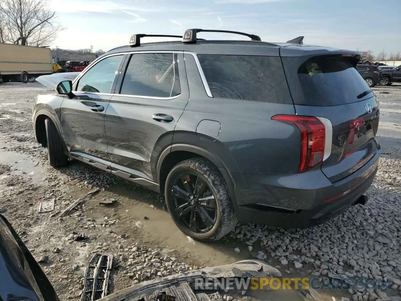 2 Photograph of a damaged car KM8R3DGE6RU797878 HYUNDAI PALISADE X 2024