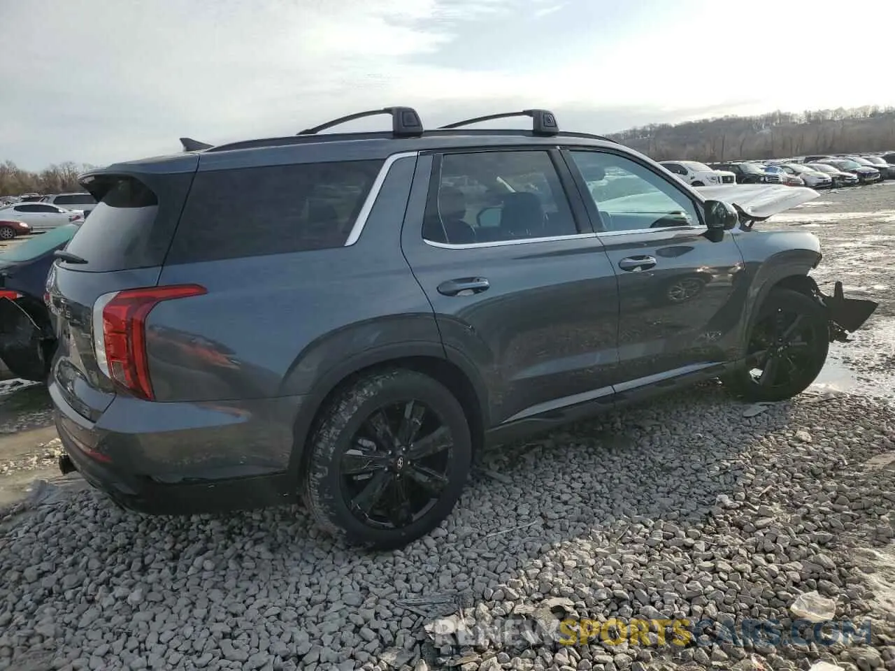 3 Photograph of a damaged car KM8R3DGE6RU797878 HYUNDAI PALISADE X 2024