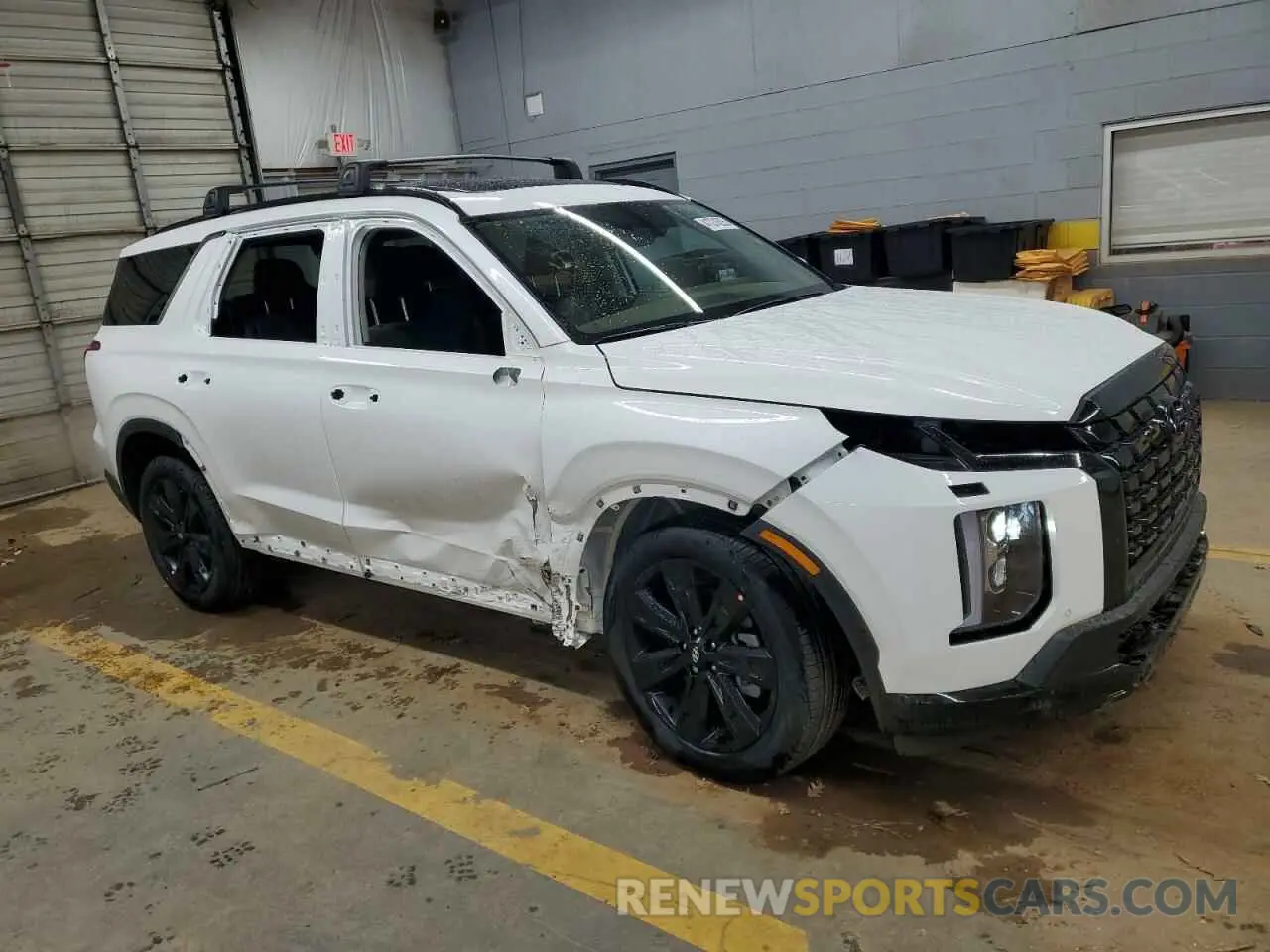 4 Photograph of a damaged car KM8R34GE7SU857642 HYUNDAI PALISADE X 2025
