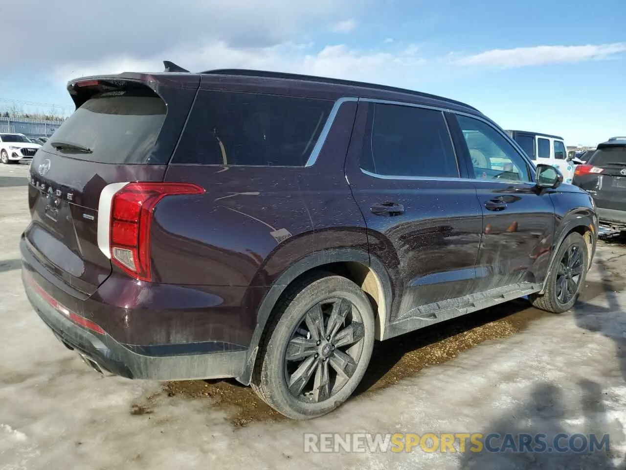3 Photograph of a damaged car KM8R3DGE0SU816205 HYUNDAI PALISADE X 2025