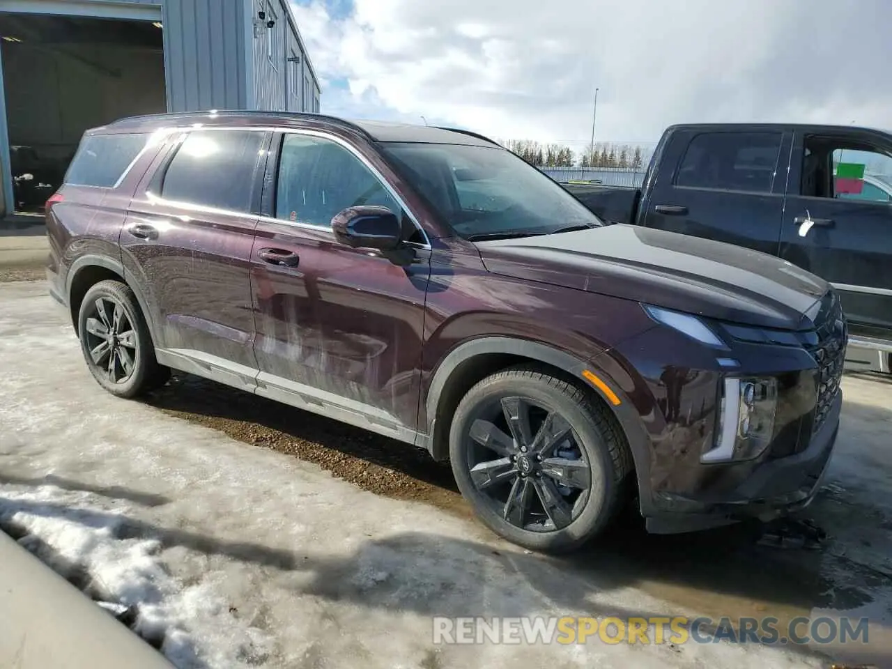 4 Photograph of a damaged car KM8R3DGE0SU816205 HYUNDAI PALISADE X 2025