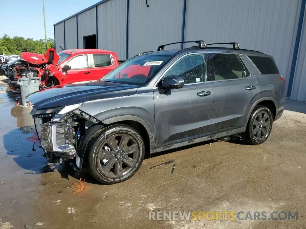 1 Photograph of a damaged car KM8R3DGE1SU833000 HYUNDAI PALISADE X 2025