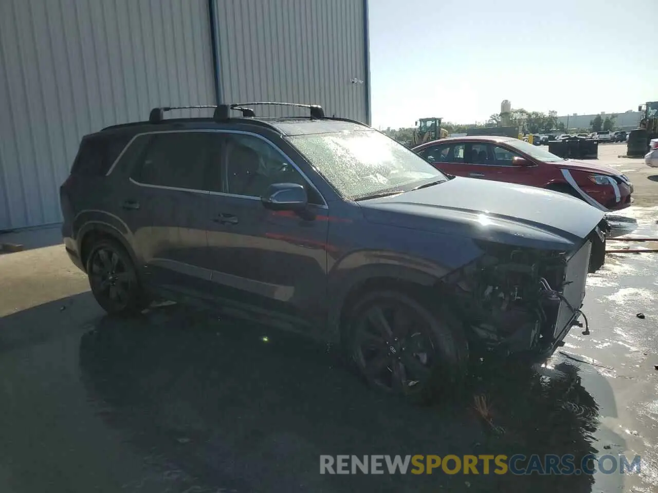 4 Photograph of a damaged car KM8R3DGE1SU833000 HYUNDAI PALISADE X 2025