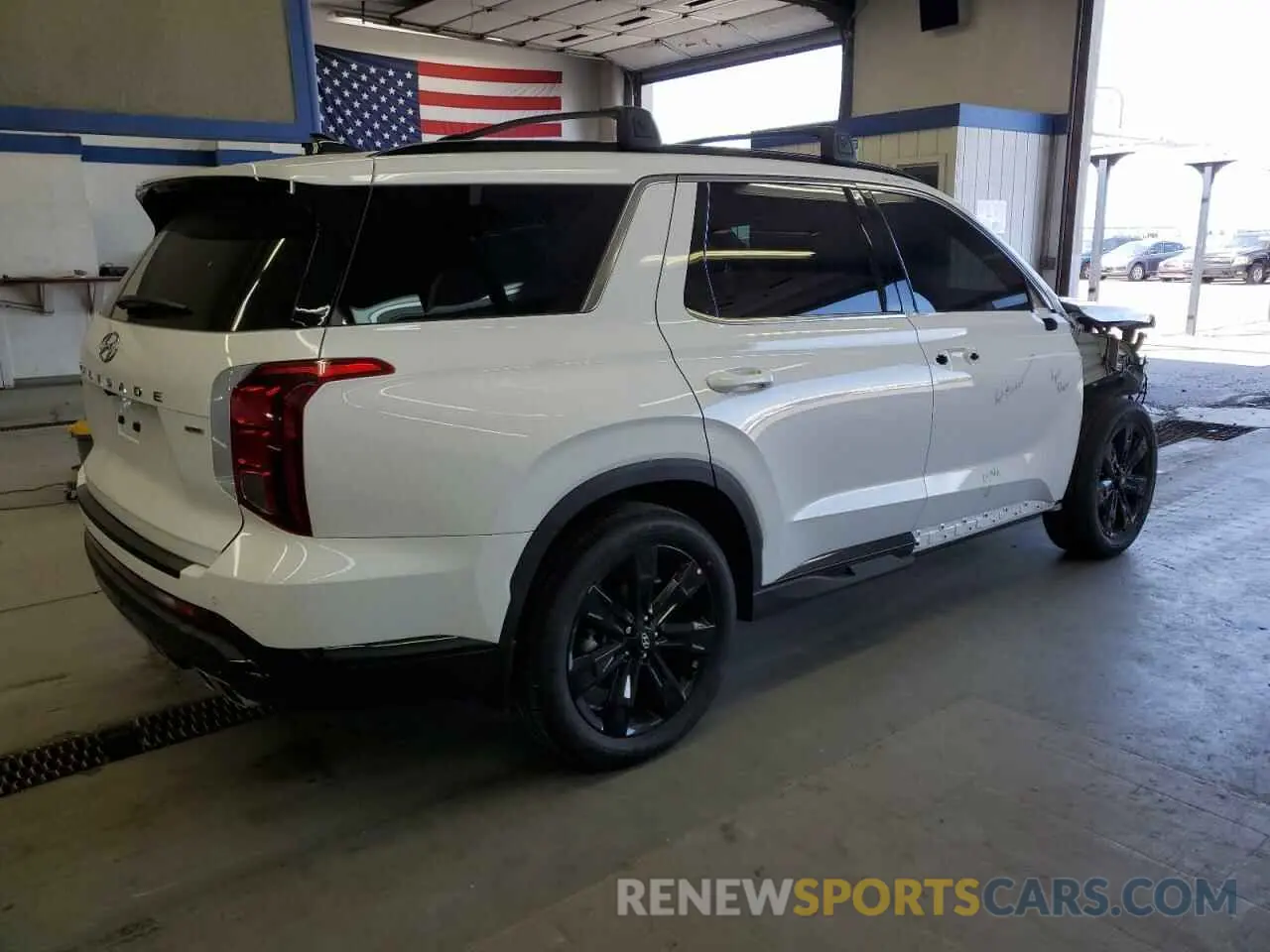 3 Photograph of a damaged car KM8R3DGE9SU903679 HYUNDAI PALISADE X 2025