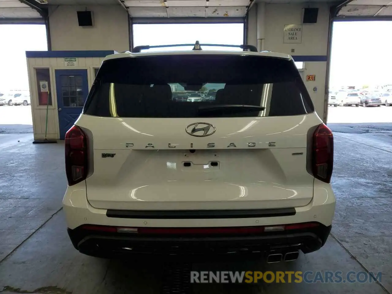 6 Photograph of a damaged car KM8R3DGE9SU903679 HYUNDAI PALISADE X 2025