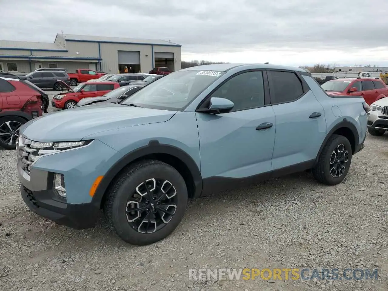 1 Photograph of a damaged car 5NTJADAE1NH025763 HYUNDAI SANTA CRUZ 2022