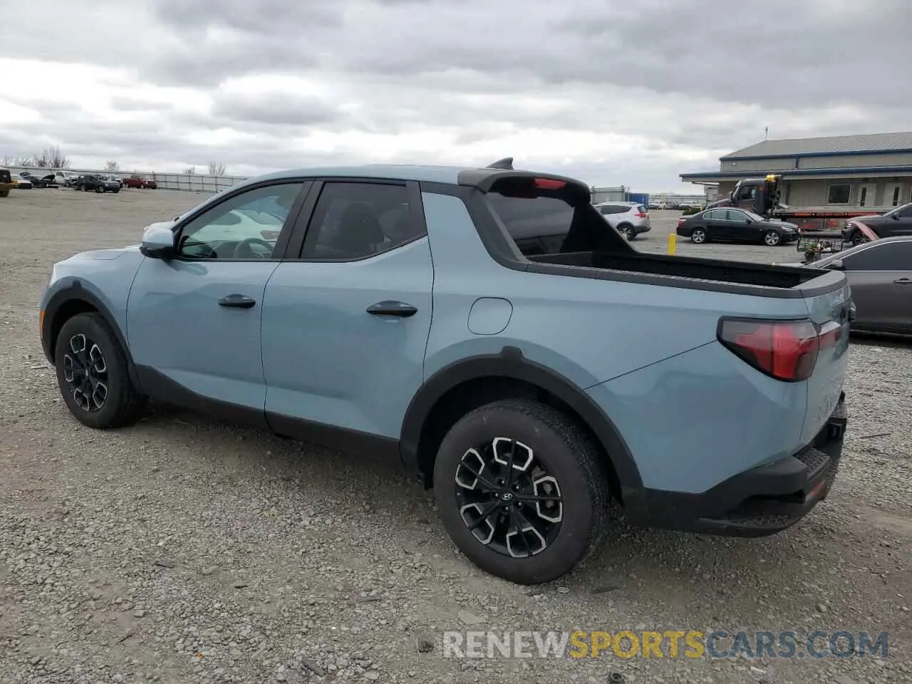 2 Photograph of a damaged car 5NTJADAE1NH025763 HYUNDAI SANTA CRUZ 2022