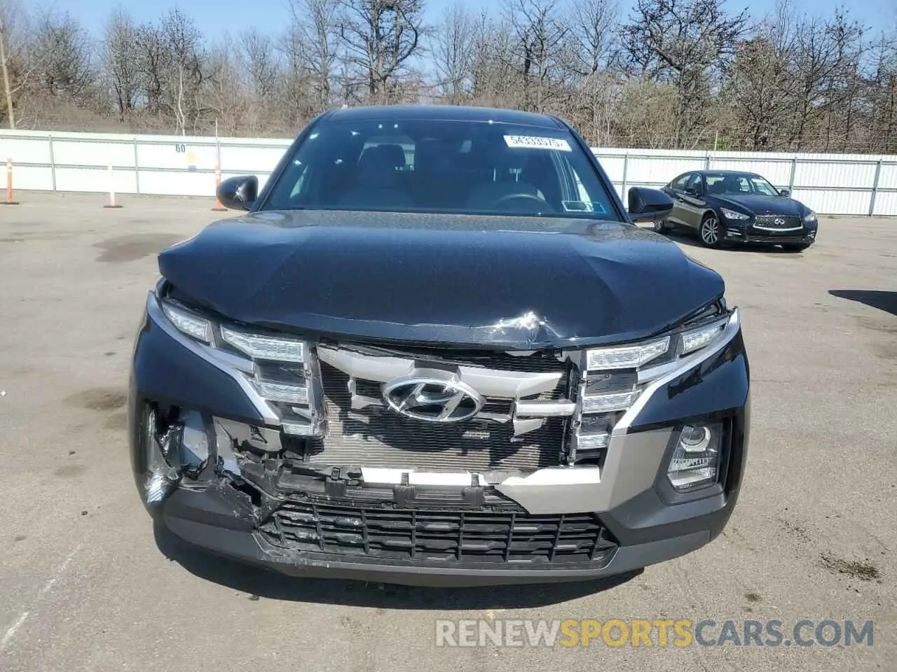 5 Photograph of a damaged car 5NTJADAE1NH033815 HYUNDAI SANTA CRUZ 2022