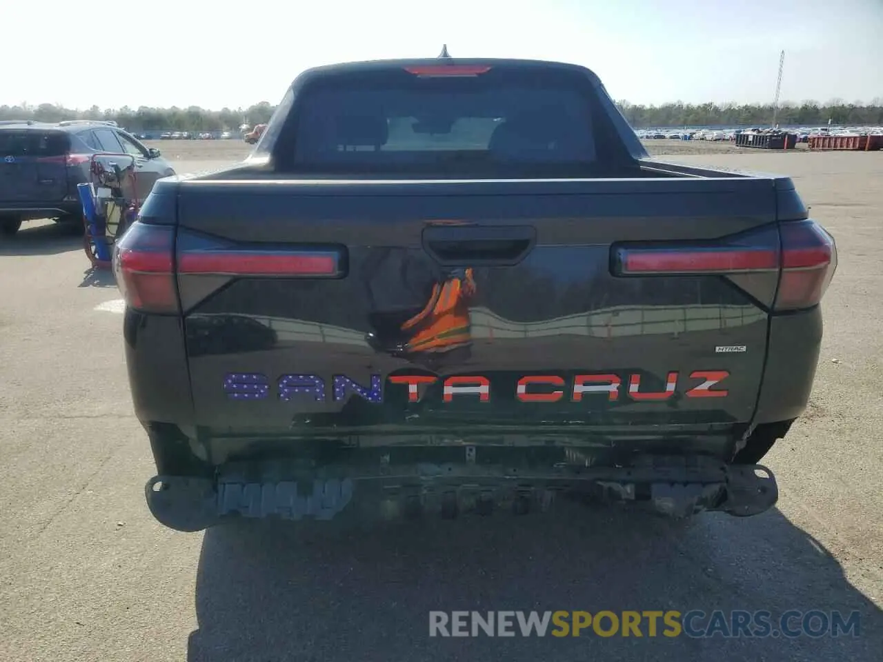 6 Photograph of a damaged car 5NTJADAE1NH033815 HYUNDAI SANTA CRUZ 2022