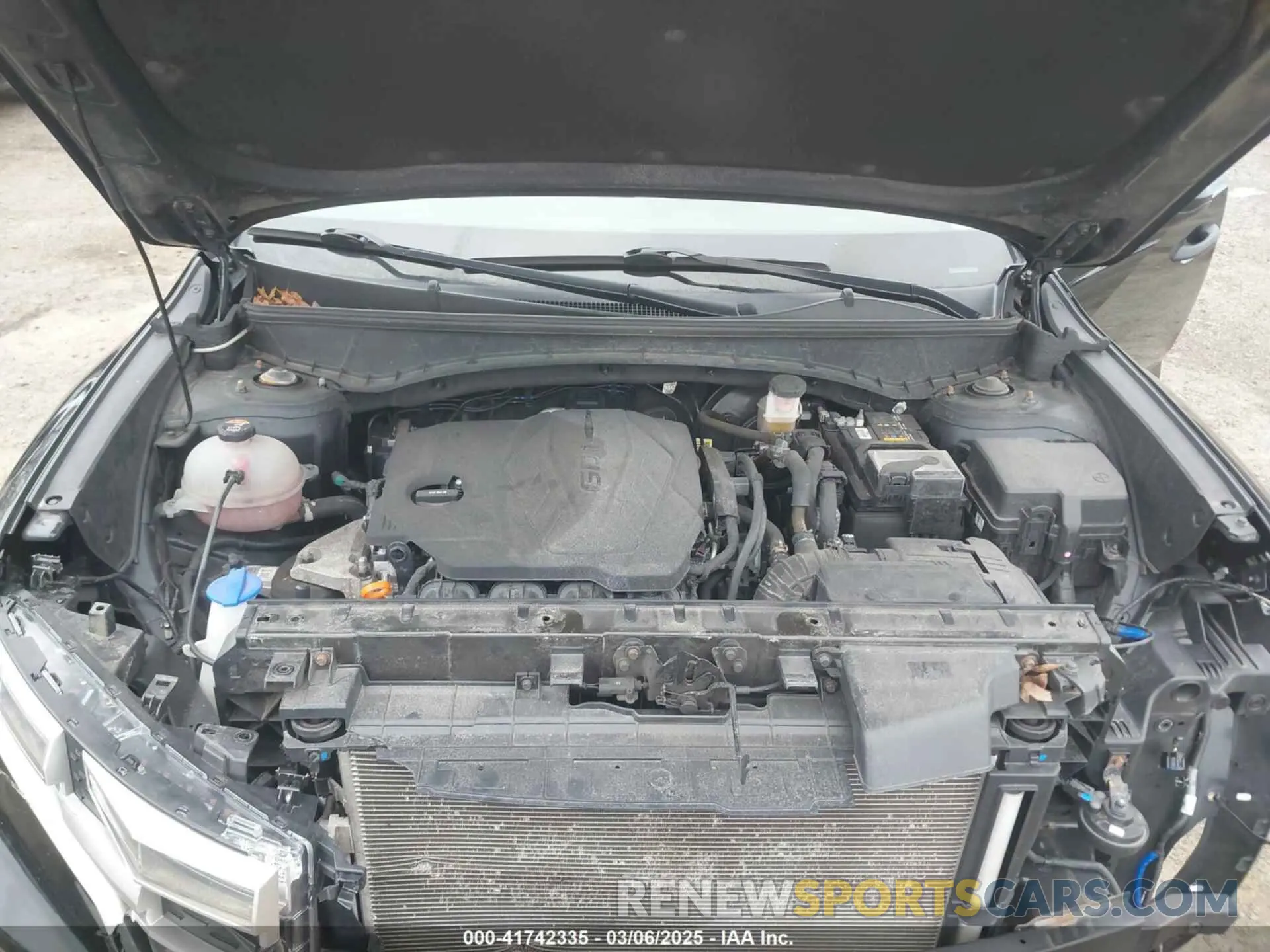 10 Photograph of a damaged car 5NTJADAEXNH003454 HYUNDAI SANTA CRUZ 2022