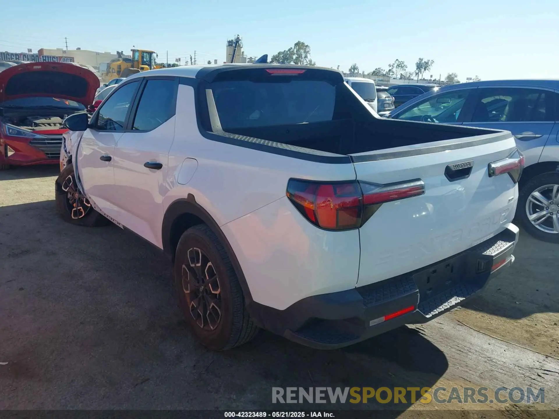 3 Photograph of a damaged car 5NTJADAEXNH023610 HYUNDAI SANTA CRUZ 2022