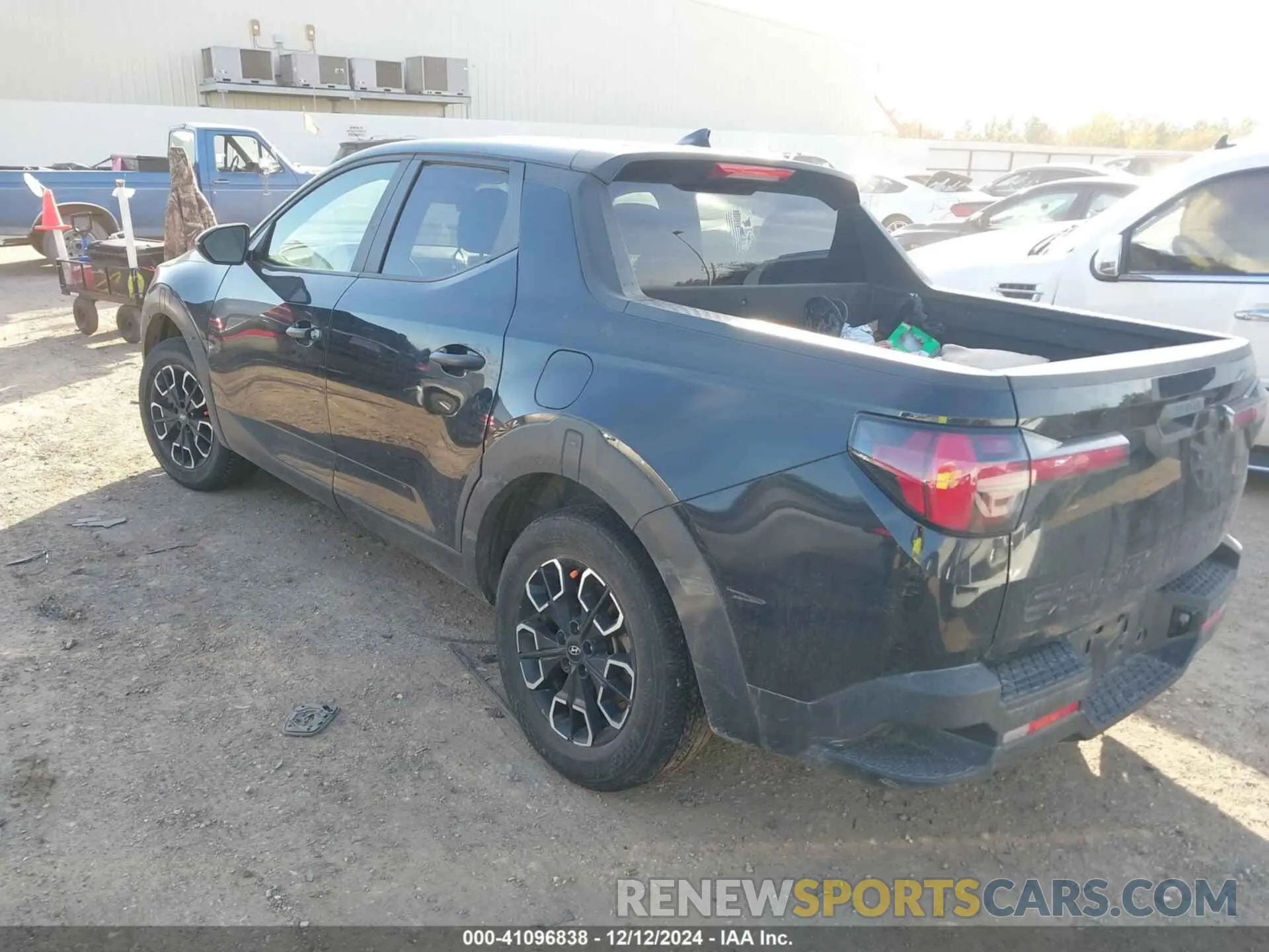 3 Photograph of a damaged car 5NTJB4AE1NH031365 HYUNDAI SANTA CRUZ 2022