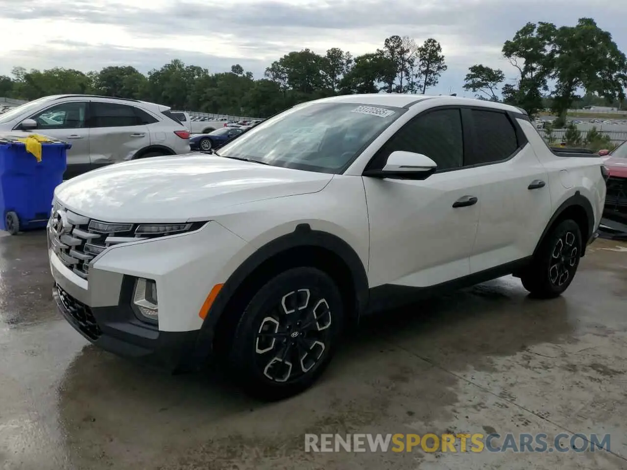 1 Photograph of a damaged car 5NTJB4AE7NH000895 HYUNDAI SANTA CRUZ 2022