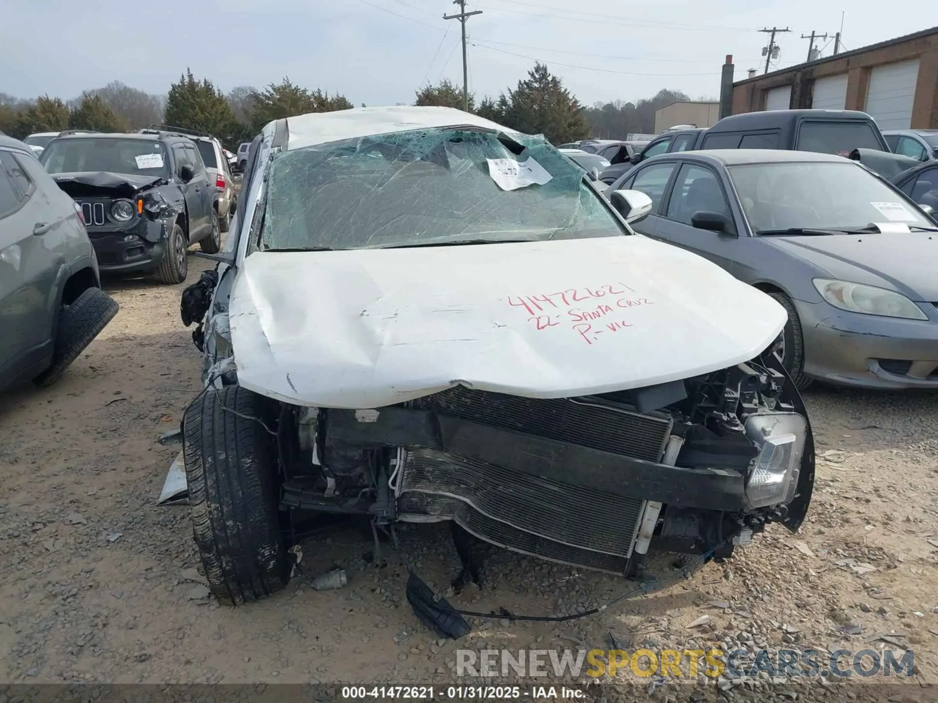 6 Photograph of a damaged car 5NTJB4AE7NH037039 HYUNDAI SANTA CRUZ 2022