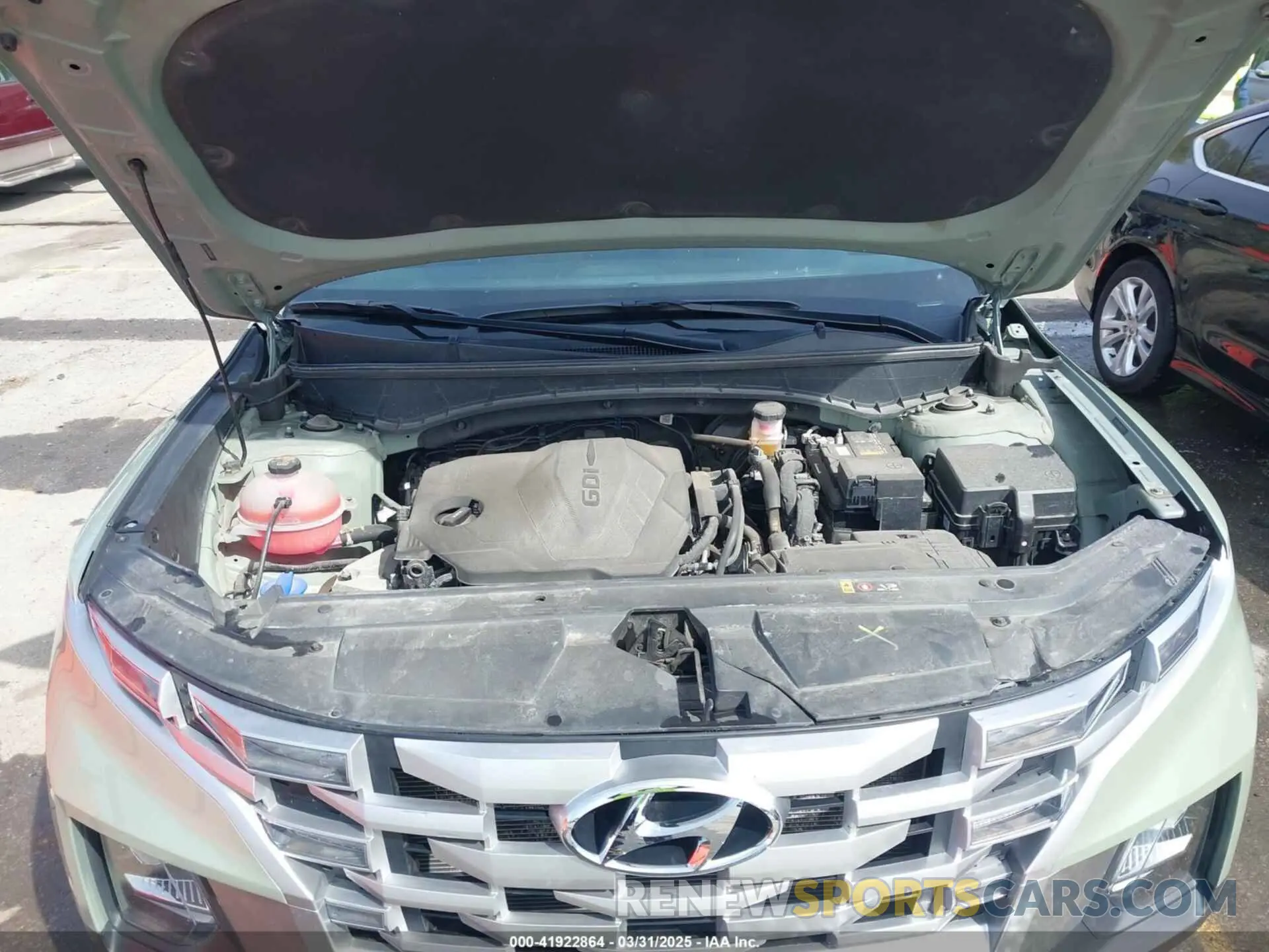 10 Photograph of a damaged car 5NTJBDAE0NH028571 HYUNDAI SANTA CRUZ 2022