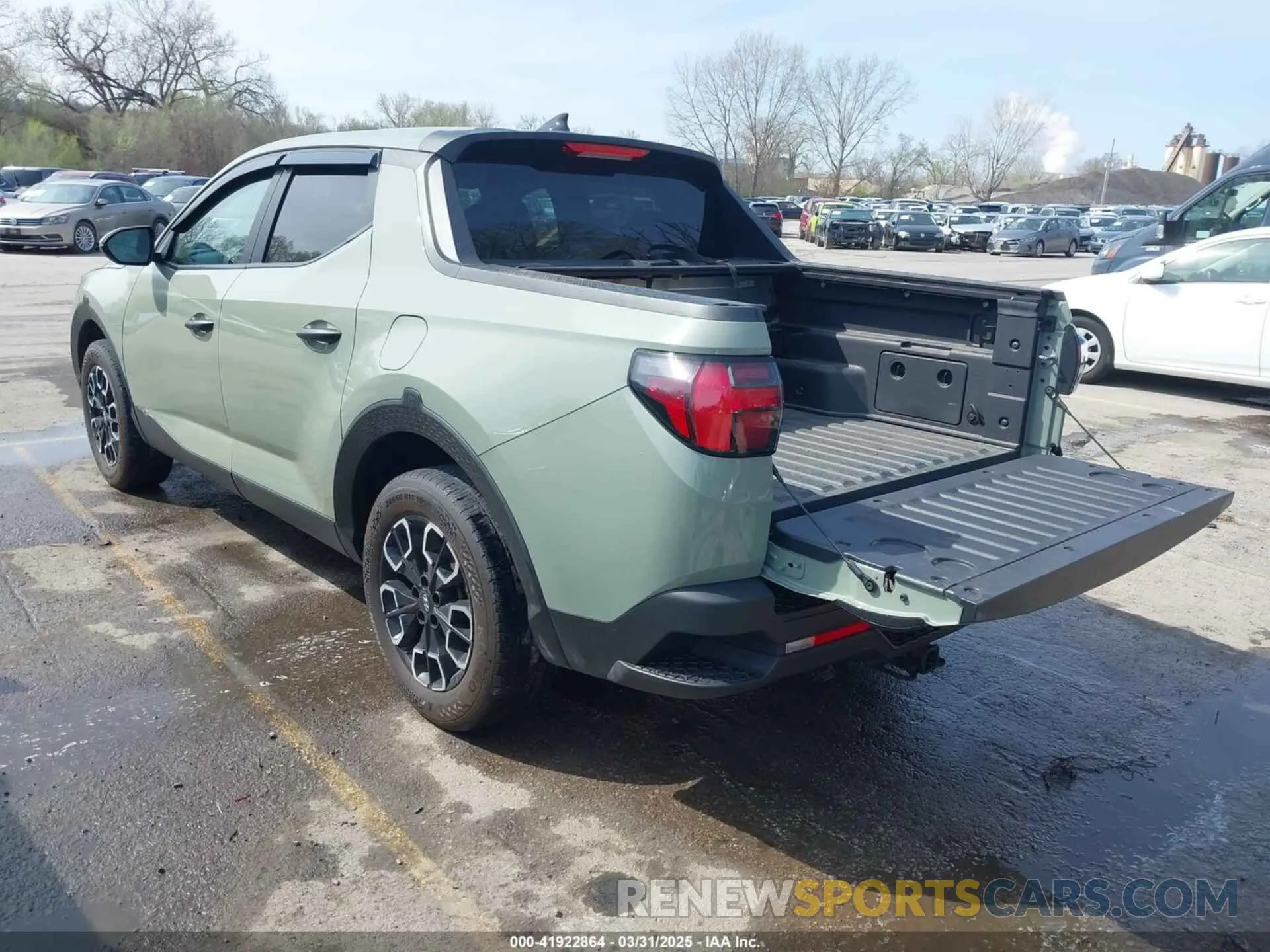 3 Photograph of a damaged car 5NTJBDAE0NH028571 HYUNDAI SANTA CRUZ 2022