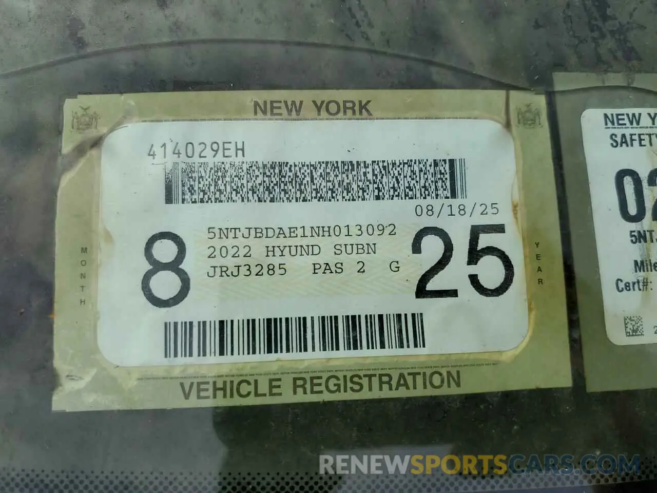 12 Photograph of a damaged car 5NTJBDAE1NH013092 HYUNDAI SANTA CRUZ 2022