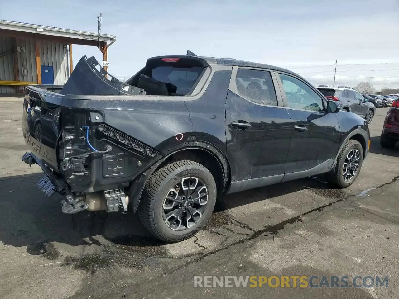 3 Photograph of a damaged car 5NTJBDAE4NH012549 HYUNDAI SANTA CRUZ 2022