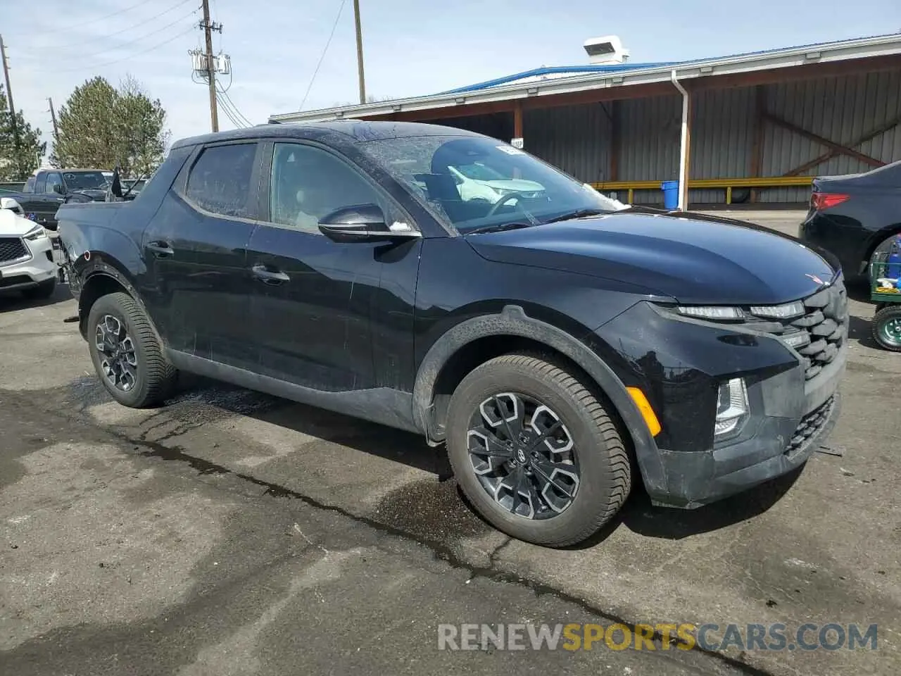 4 Photograph of a damaged car 5NTJBDAE4NH012549 HYUNDAI SANTA CRUZ 2022