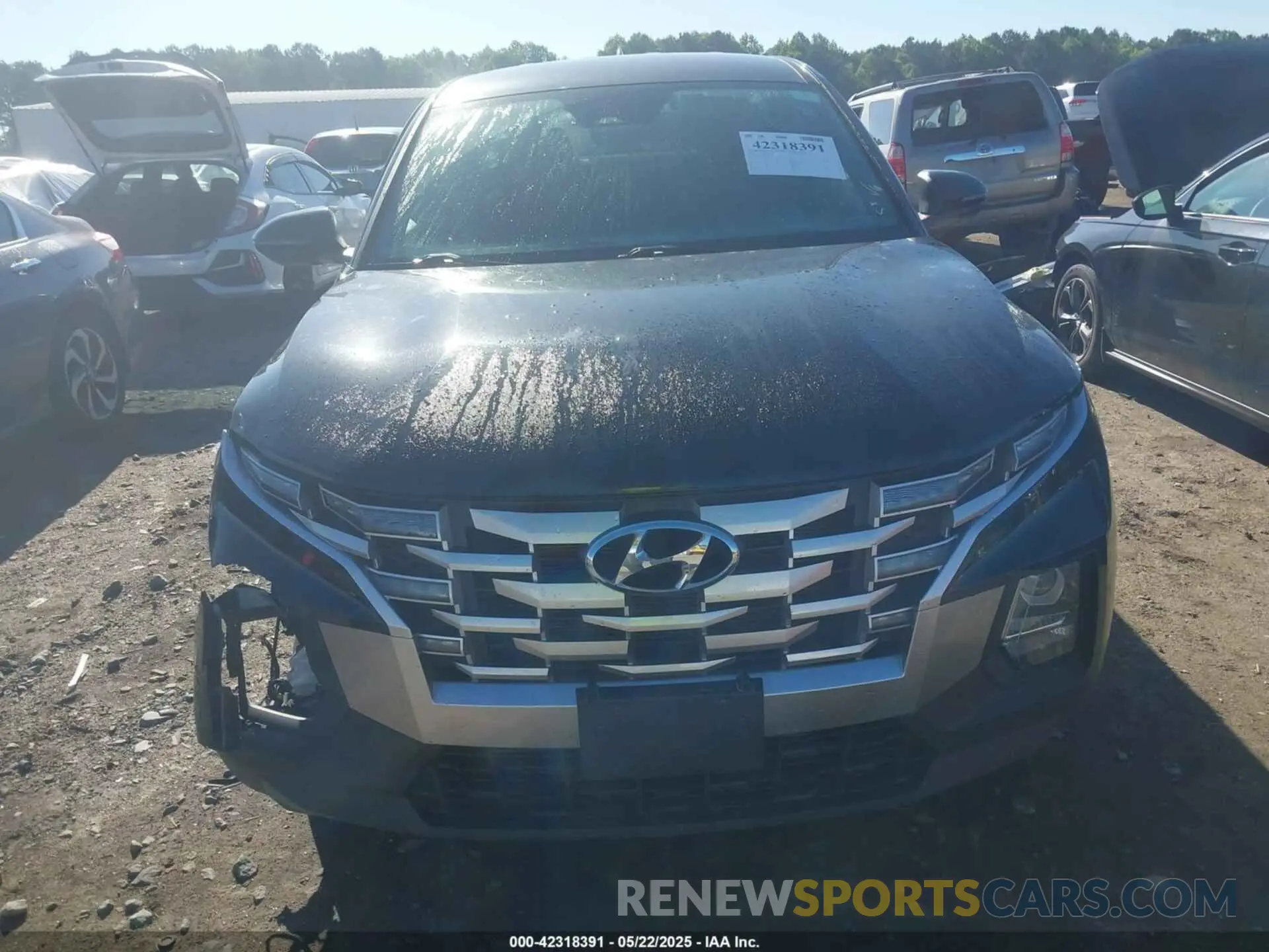 12 Photograph of a damaged car 5NTJBDAE6NH012987 HYUNDAI SANTA CRUZ 2022